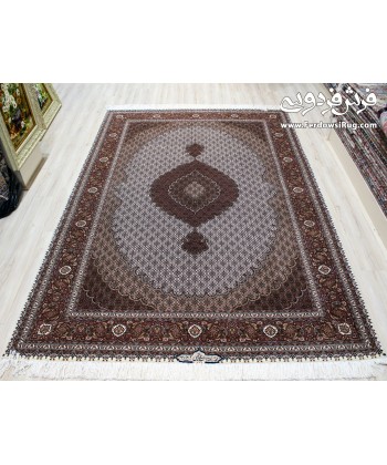 ONE PAIR HAND MADE RUG RIZ MAHI DESIGN TABRIZ,IRAN 6meter hand made carpet